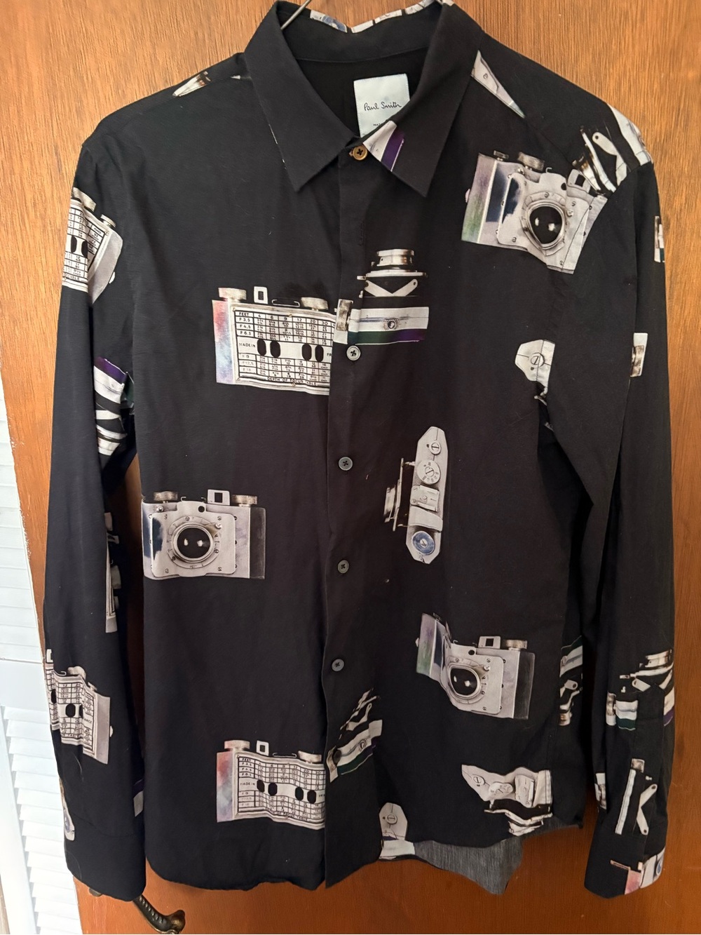 Paul Smith photography camera button up shirt - Picture 2 of 7